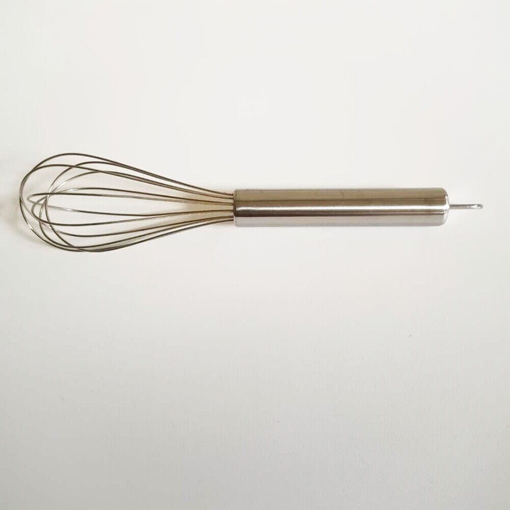 US 3-6 Pcs STAINLESS STEEL BALLOON WIRE WHISK WHIP MIX STIR BEAT 8/10/12 inch