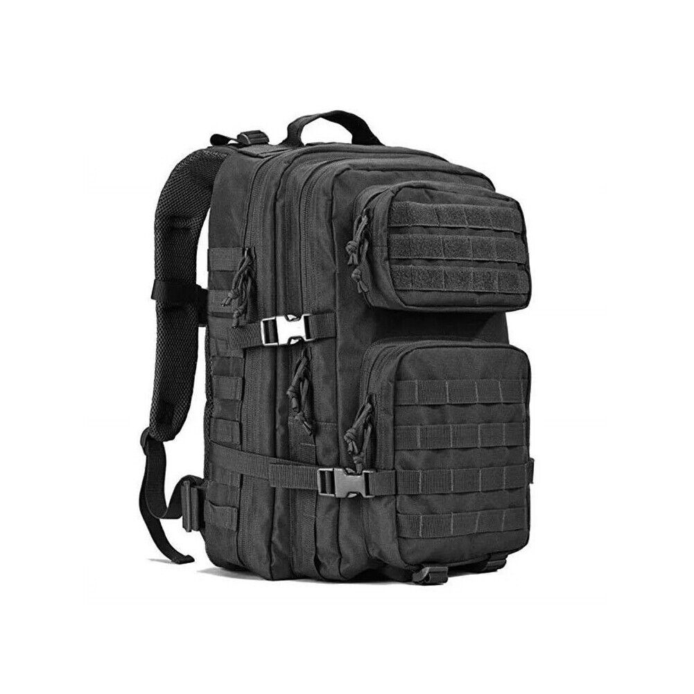 US 45L Large Military Tactical Backpacks Army Assault Pack Hiking Treek Rucksack