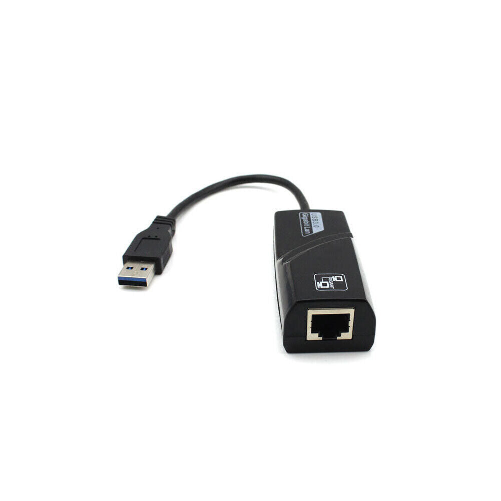 US 1-2 Pcs USB 3.0 Ethernet Adapter 1000Mbps Gigabit LAN Network For Windows Mac
