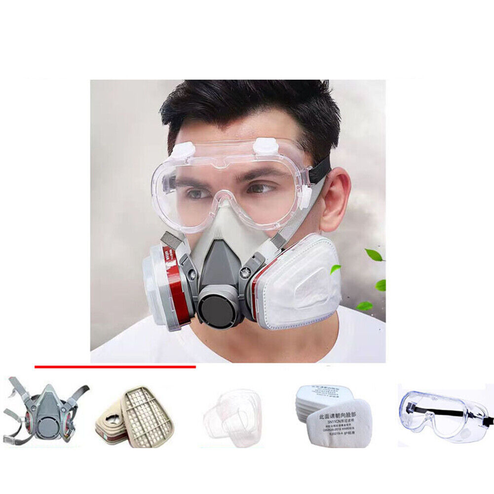 US 16 in 1 Mask for 6200 Half Face Respirator Gas Mask Spray Filter Replacement