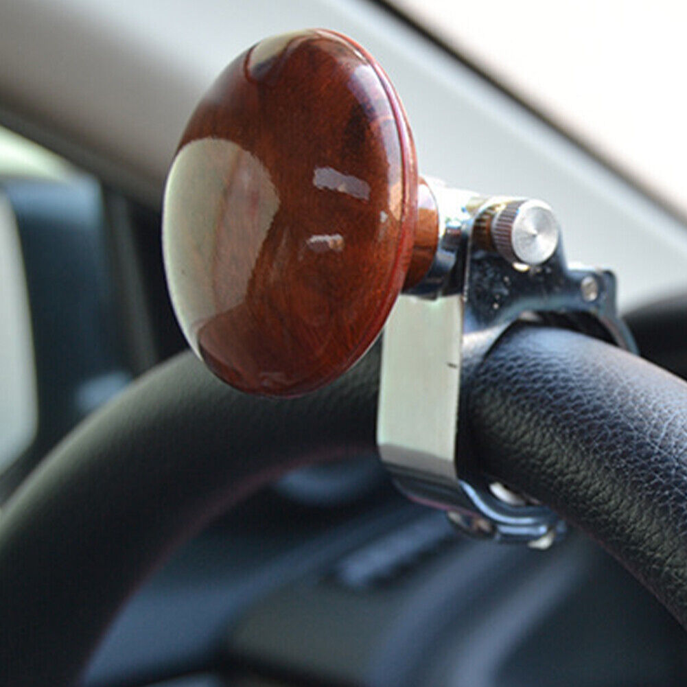 US 2Pc Steering Wheel Spinner Knob Handle Universal Heavy Duty Suicide Car Truck