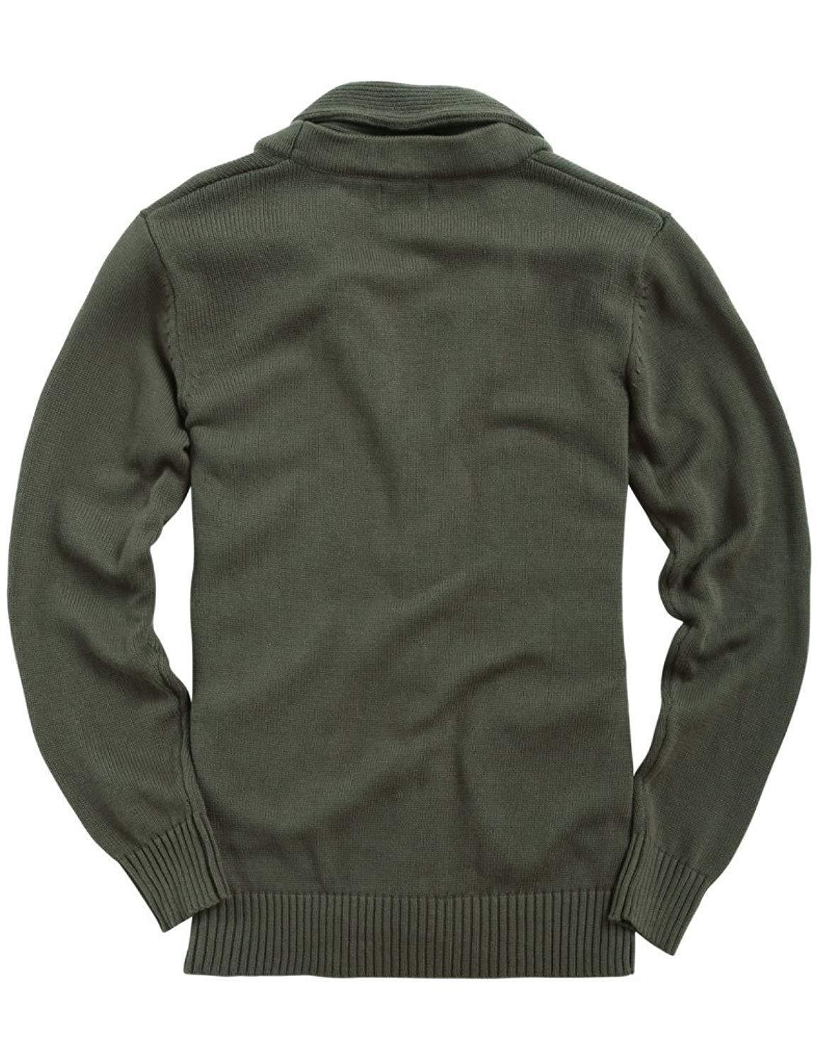 Match Men's K|G Series Shawl Collar Cardigan Sweater