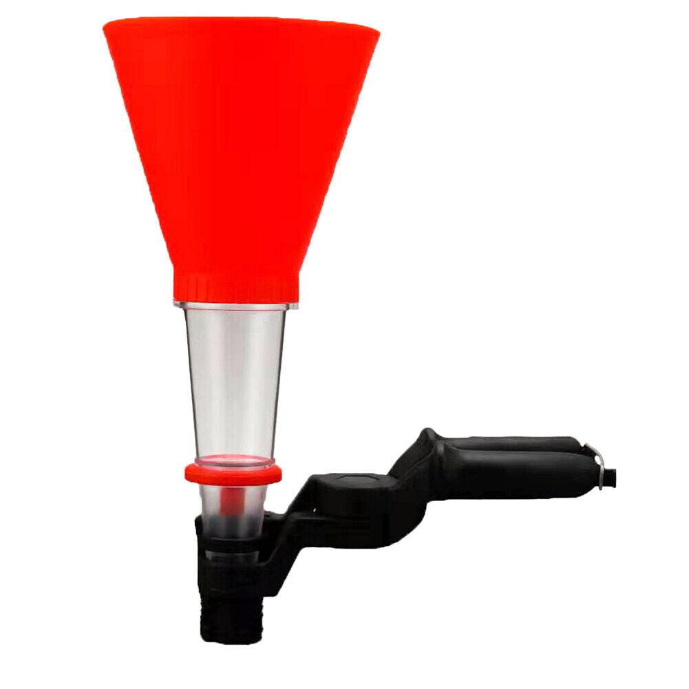 US 1-2 Pack Fuel Oil Funnel Adjustable For Gasoline Engine Car Auto Motorcycle