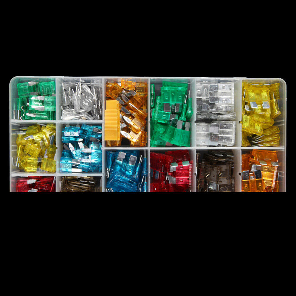 US 220-440Pc Set Blade Fuse Kit Motorcycle Auto Truck Car Assortment ATC ATO ATM