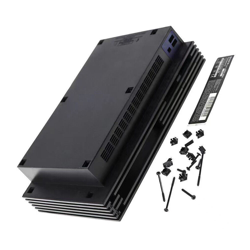 US PlayStation 2 PS2 fat SCPH-39001 Replacement System Top Shell Black Plastic