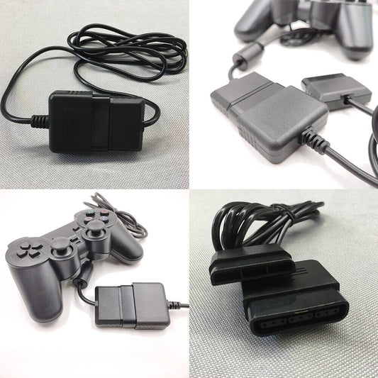 US 4-8 Pc 6 ft Controller Cord Extension Cable for Sony PlayStation 2 PS2 / PS1