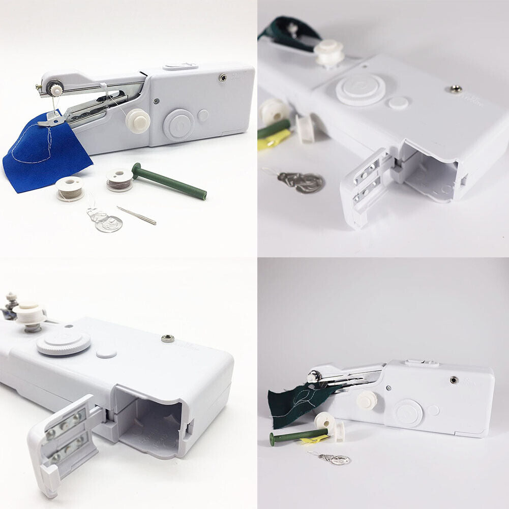 US 1-2 Pack Held Sewing Machine Mini Portable Cordless Perfect Electric Supplies