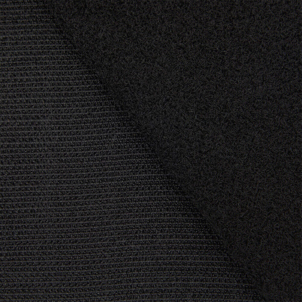 US 40-80 Pack Hook and Loop Strips with Adhesive, 1.2 x 4 Inches Black