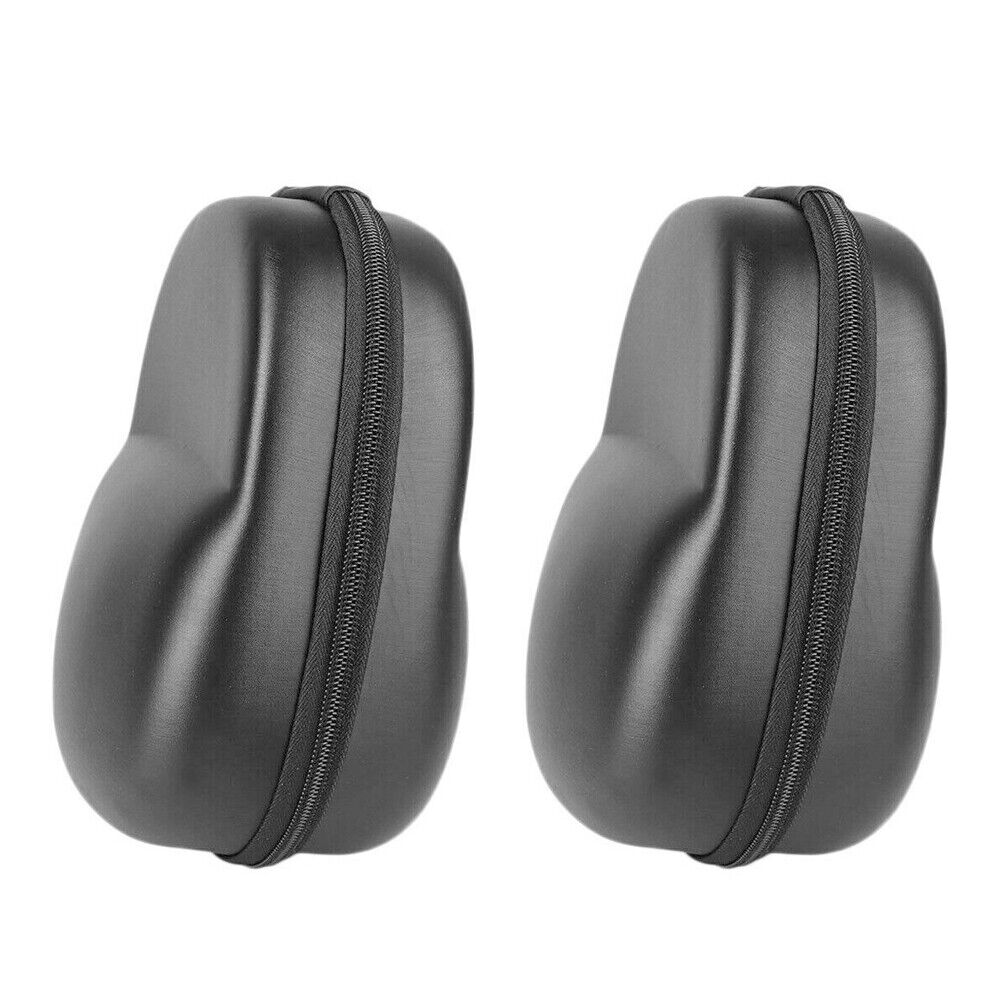 US 2-4 Pack Headphones Headset Hard Carrying Large Case Travel Zipper Bag Pouch
