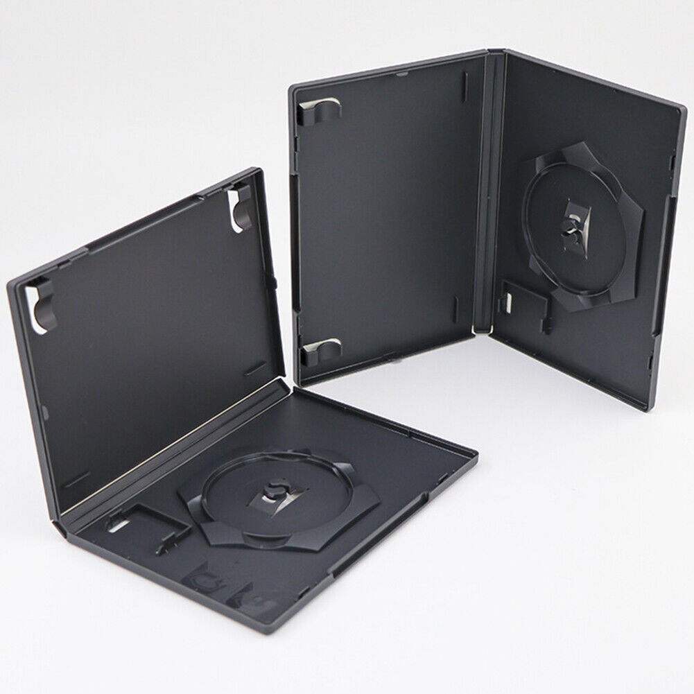 US 10 Pack Nintendo GameCube Standard Empty Replacement Game Cases Black