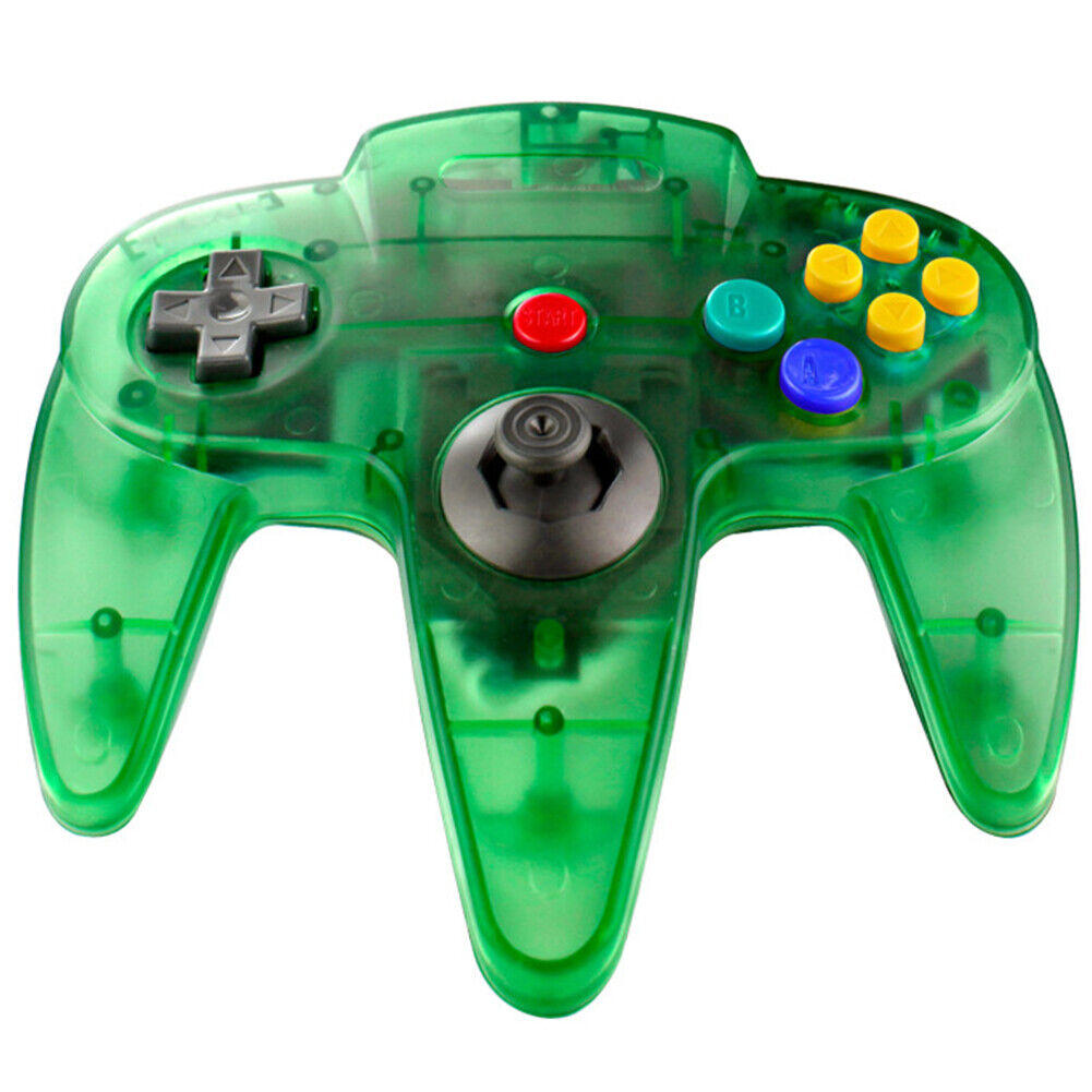 US Wired Controller Joystick Compatible With Nintendo 64 N64 Video Game Console