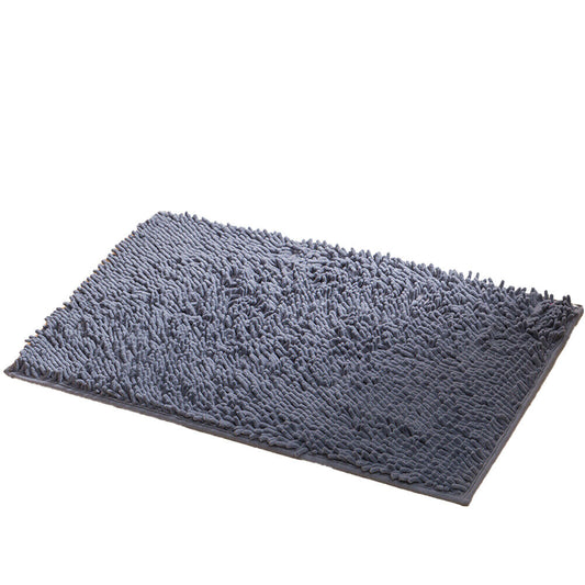 US Luxury Chenille Bath Rug Absorbent Soft Shaggy Non Slip Bathroom Mat Rugs