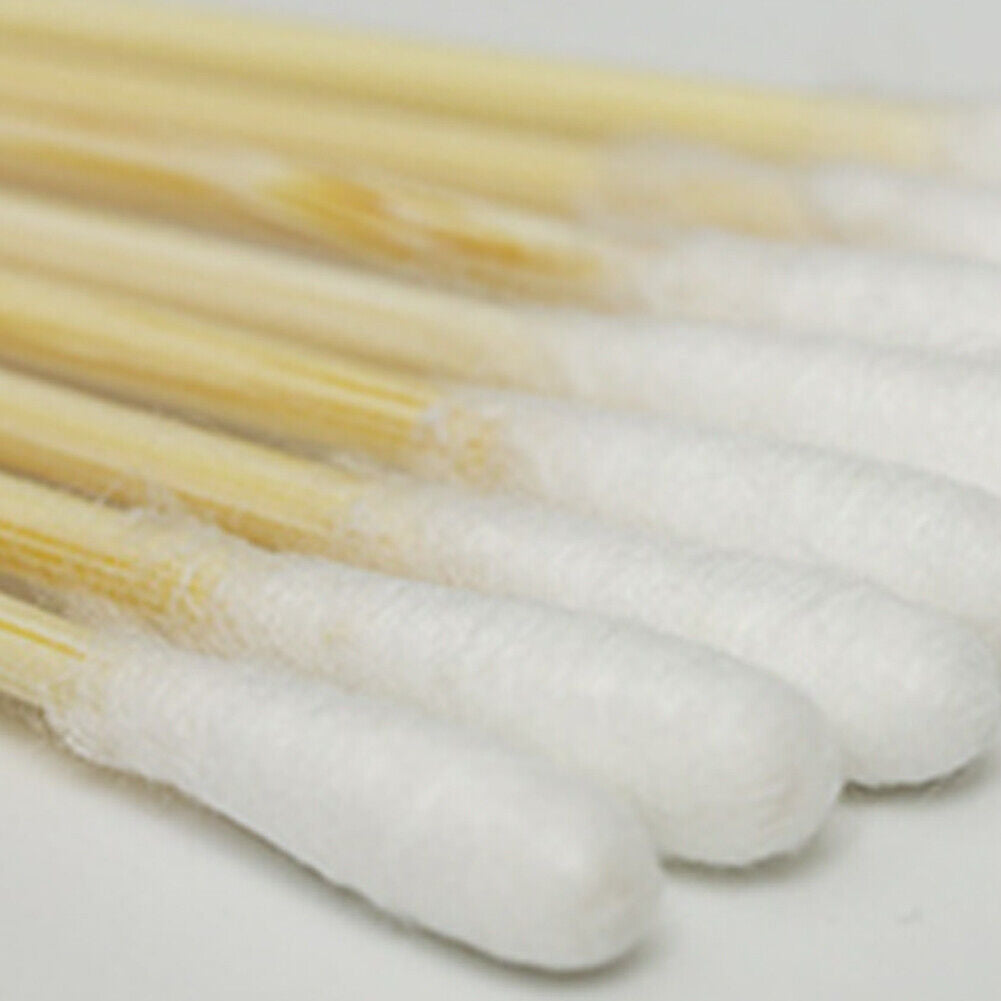 US1000-2000 Pcs Cotton Swabs Applicator Q-tip 6" Extra Long Wood Handle Cleaning