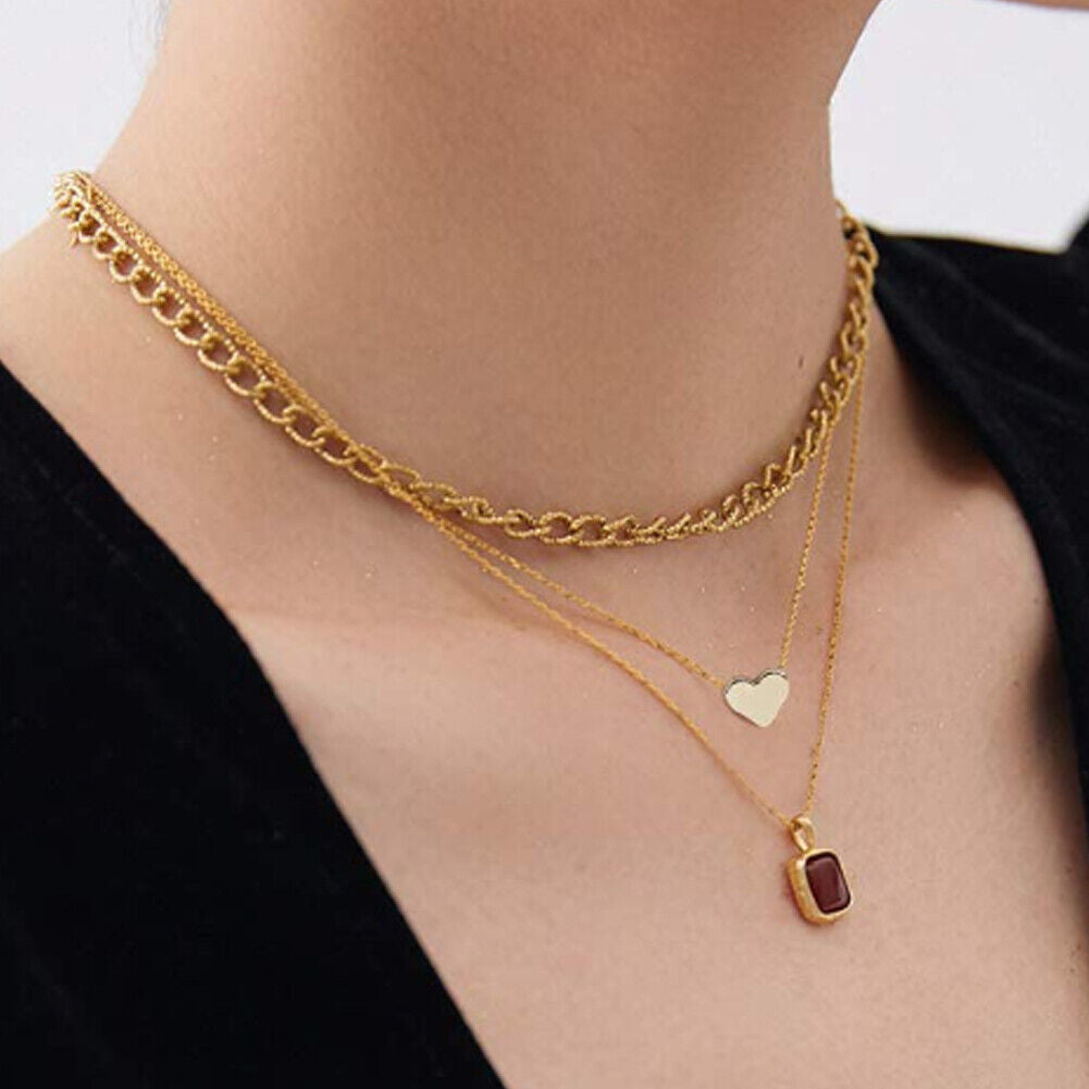 US 60-120 Pc 14K Gold Heart Spacer Beads Charm Brass Loose Bead Jewelry Making