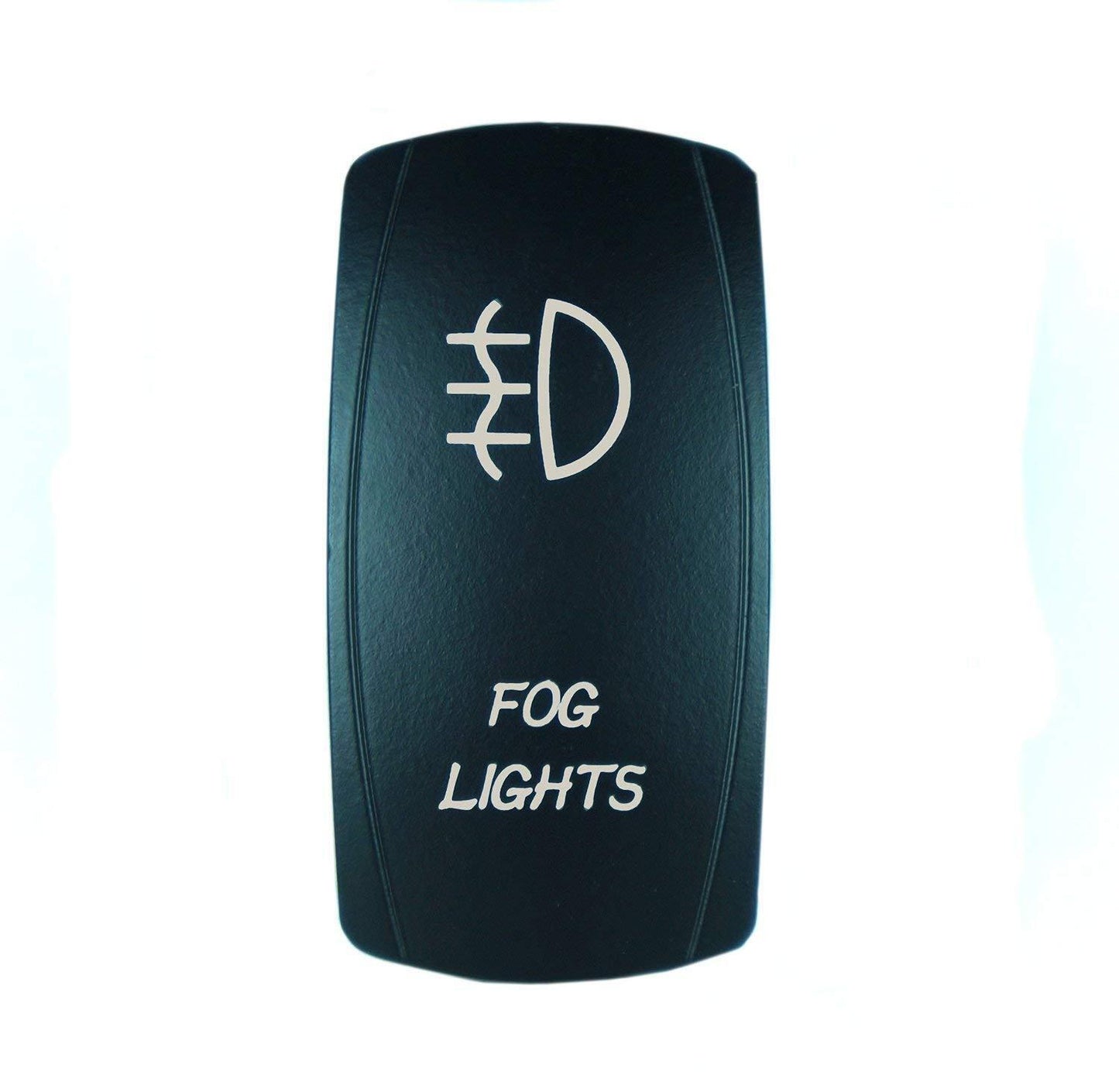 Amarine-made Laser Rocker Switch 20A 12v On/Off LED Light HORN/ZOMBIE/FOG/Light