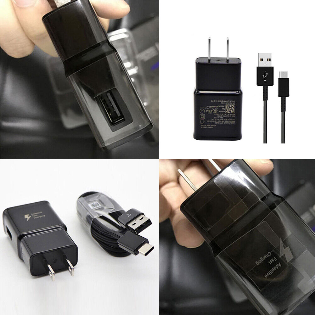 US Wall Charger USB Cable For Samsung Galaxy Tab 2 7.0 7.7 8.9 10.1 Note Tablet