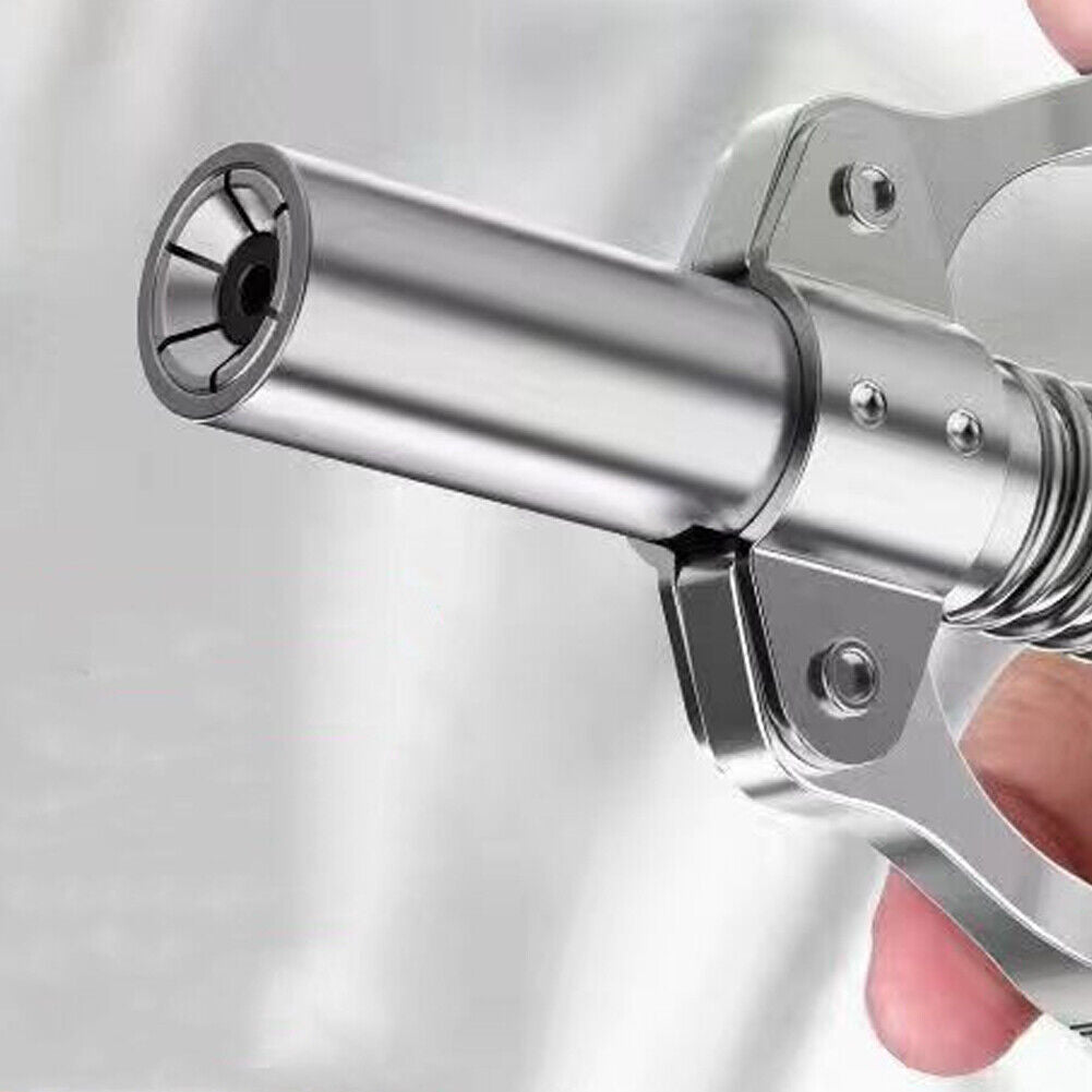 US 2-4 Pcs Grease Gun Coupler Double Handle High Pressure Quick Release Lock Oil