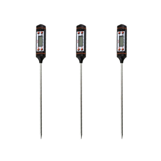 US 3-6 Digital LCD Instant Read Probe Meat Thermometer Baking Grill BBQ Cooking