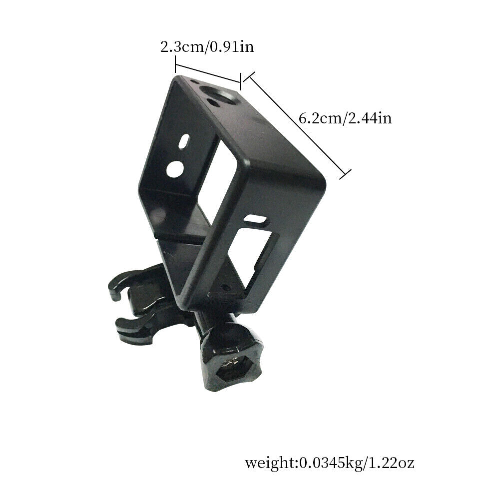 US 2-4 Pc Standard Border Frame Mount For Gopro Hero 4 3 Black 3 Camera Housing