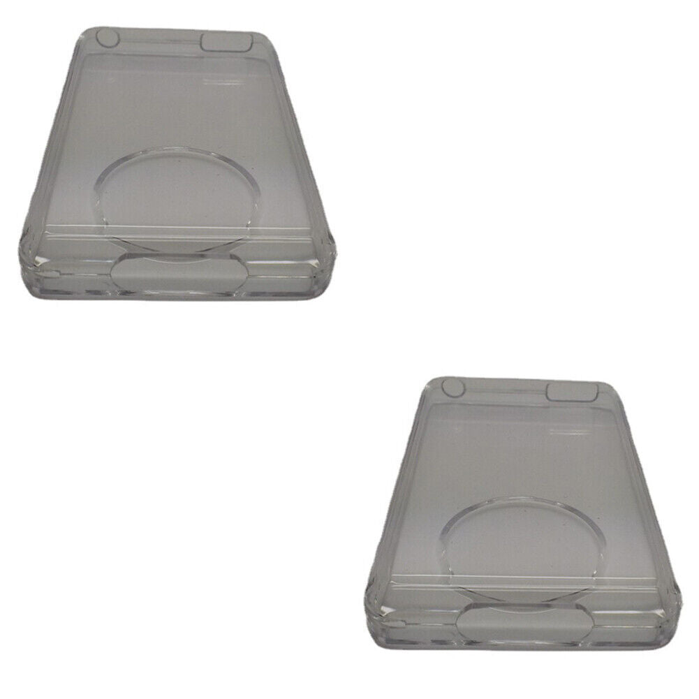 US 2-4 Pcs Crystal Clear Case Skin Hard Cover Shell For iPod Classic 80GB 120GB