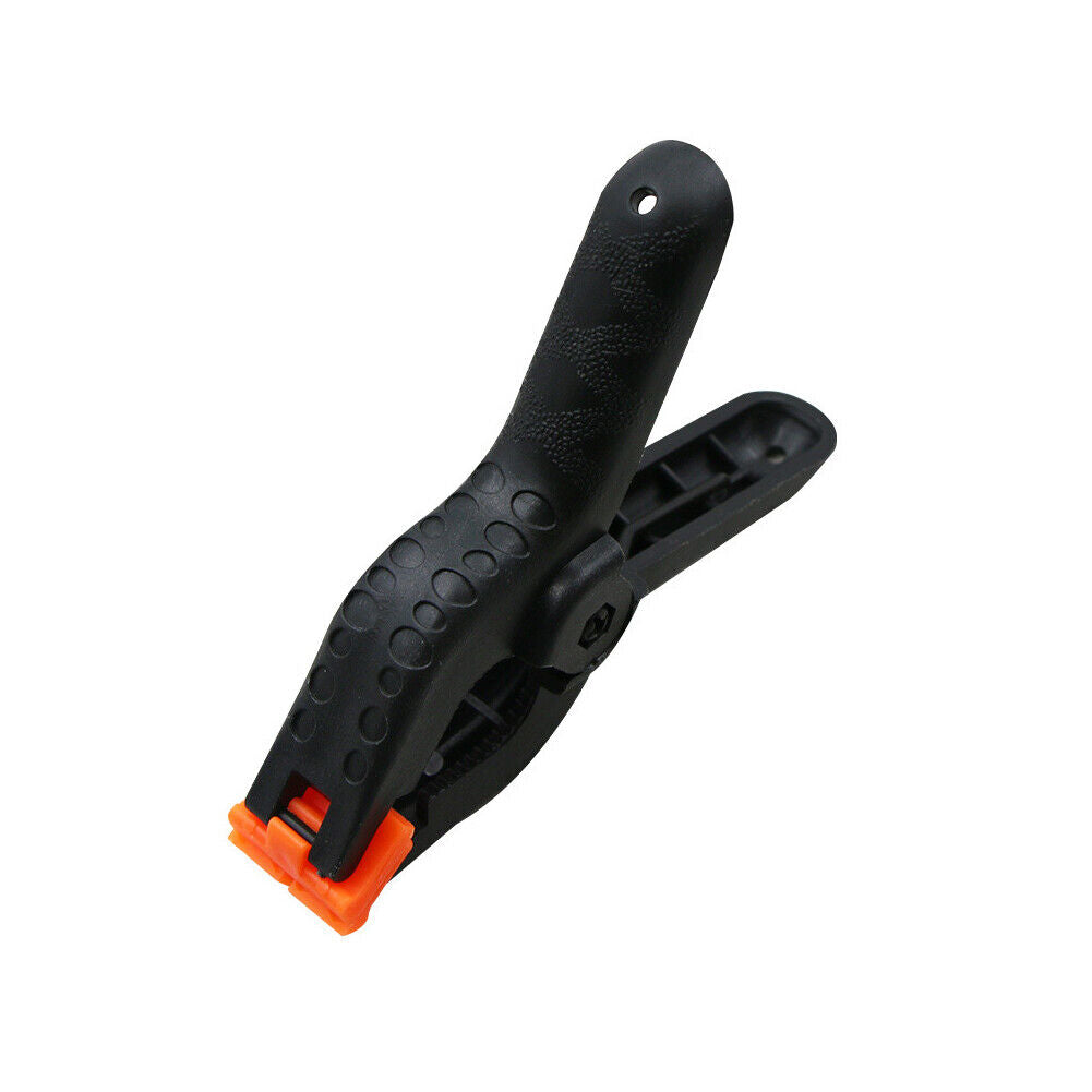 US 20-40 Heavy Duty 4" Plastic Spring Clamps DIY Small Tool Clip 2" Jaw Opening
