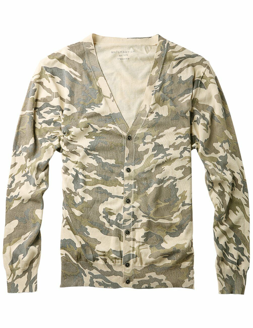 Match Men's Fashion Casual Cardigan Sweater