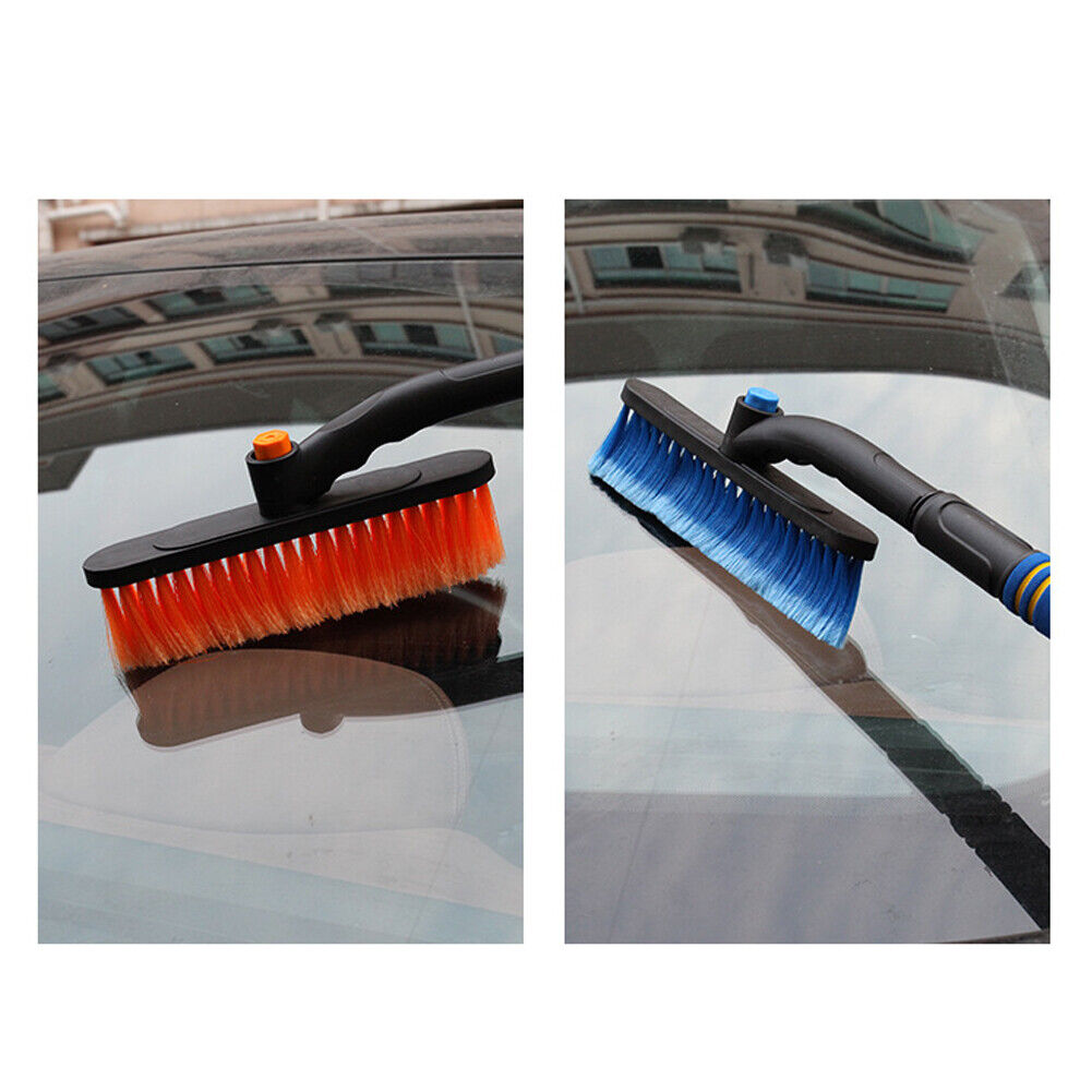 US 2 Pack Extendable Car Ice Scraper Snow Brush Windshield Window Cleaning Kit