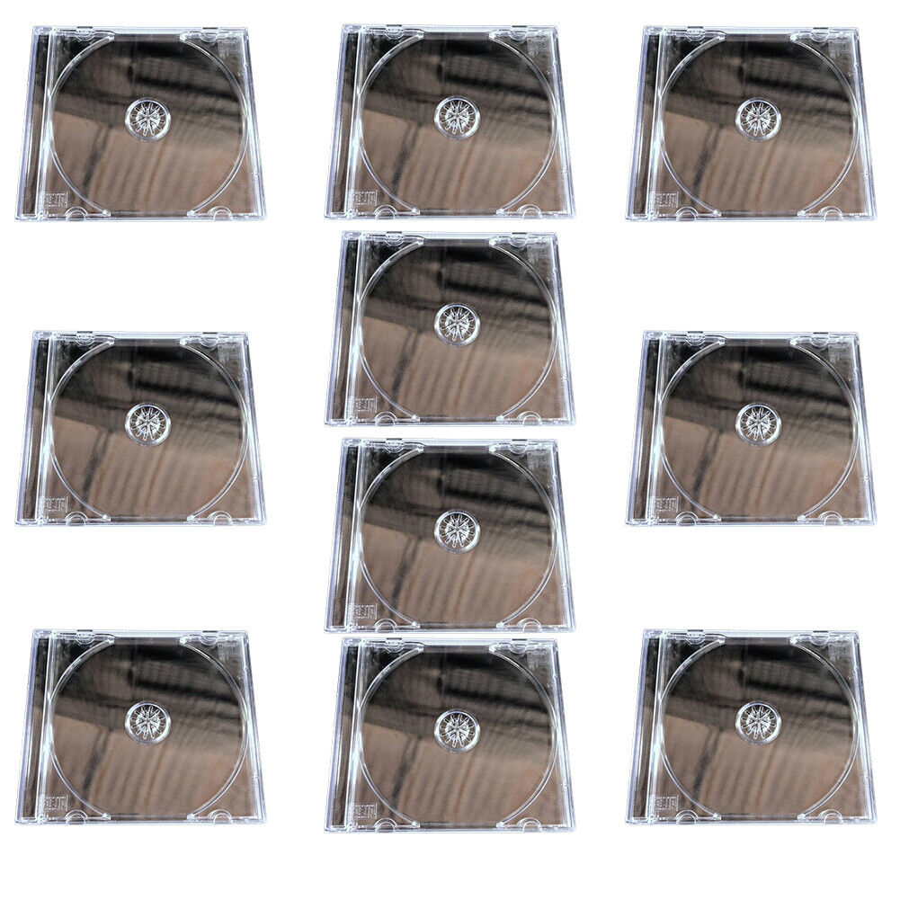 US 10-20 Pack Empty Game Case Box Single CD Jewel PS1 Dreamcast Replacement Case