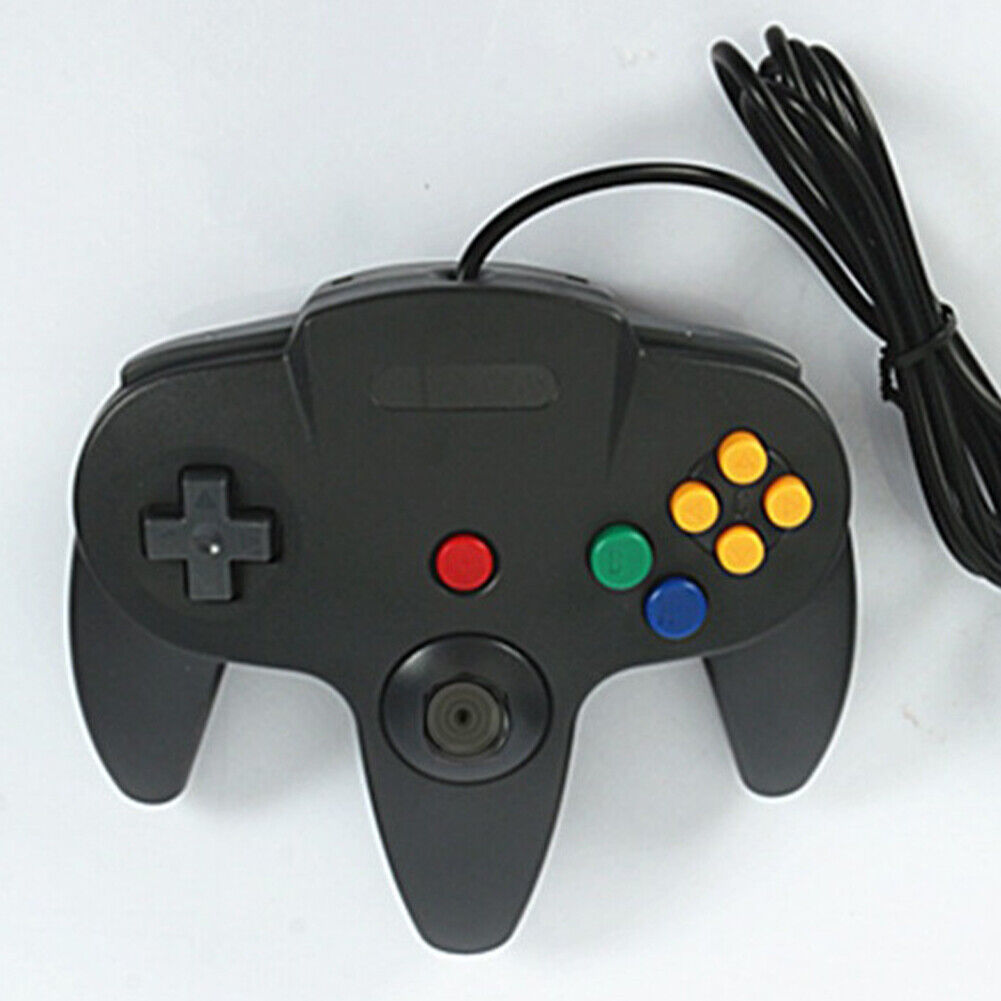 US Wired Controller Joystick Compatible With Nintendo 64 N64 Video Game Console