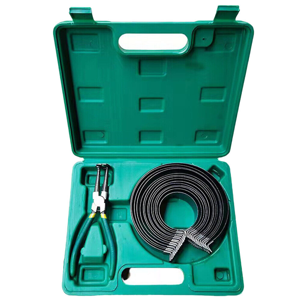 US Professional Piston Ring Compressor Cylinder Installer Pliers & 14 Band Kit