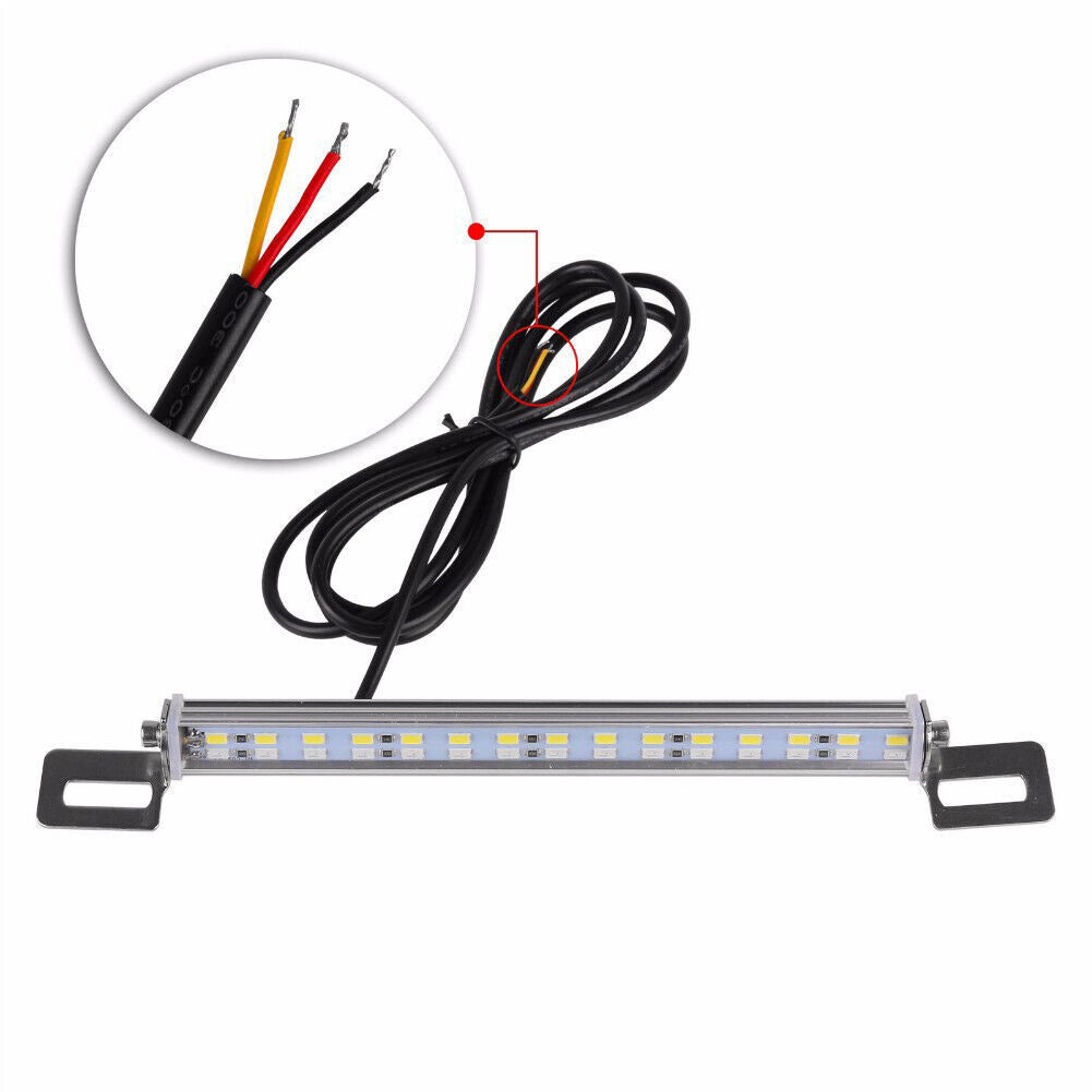 US 2-4 Pc Universal License Plate LED Back Up Light Car SUV Truck RV 6000K White