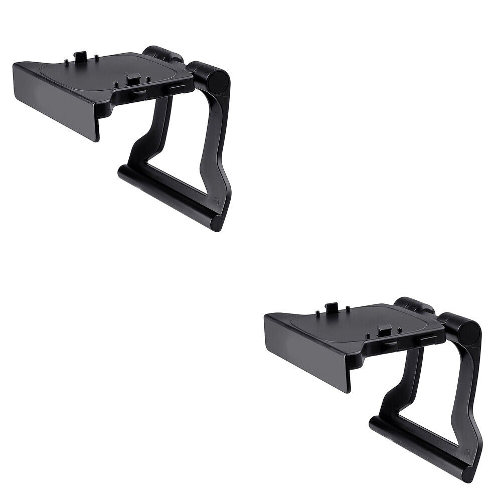 US 1-2 Pc Safe TV Clip Mount Stand Holder for Xbox 360 Kinect Sensor Lightweight