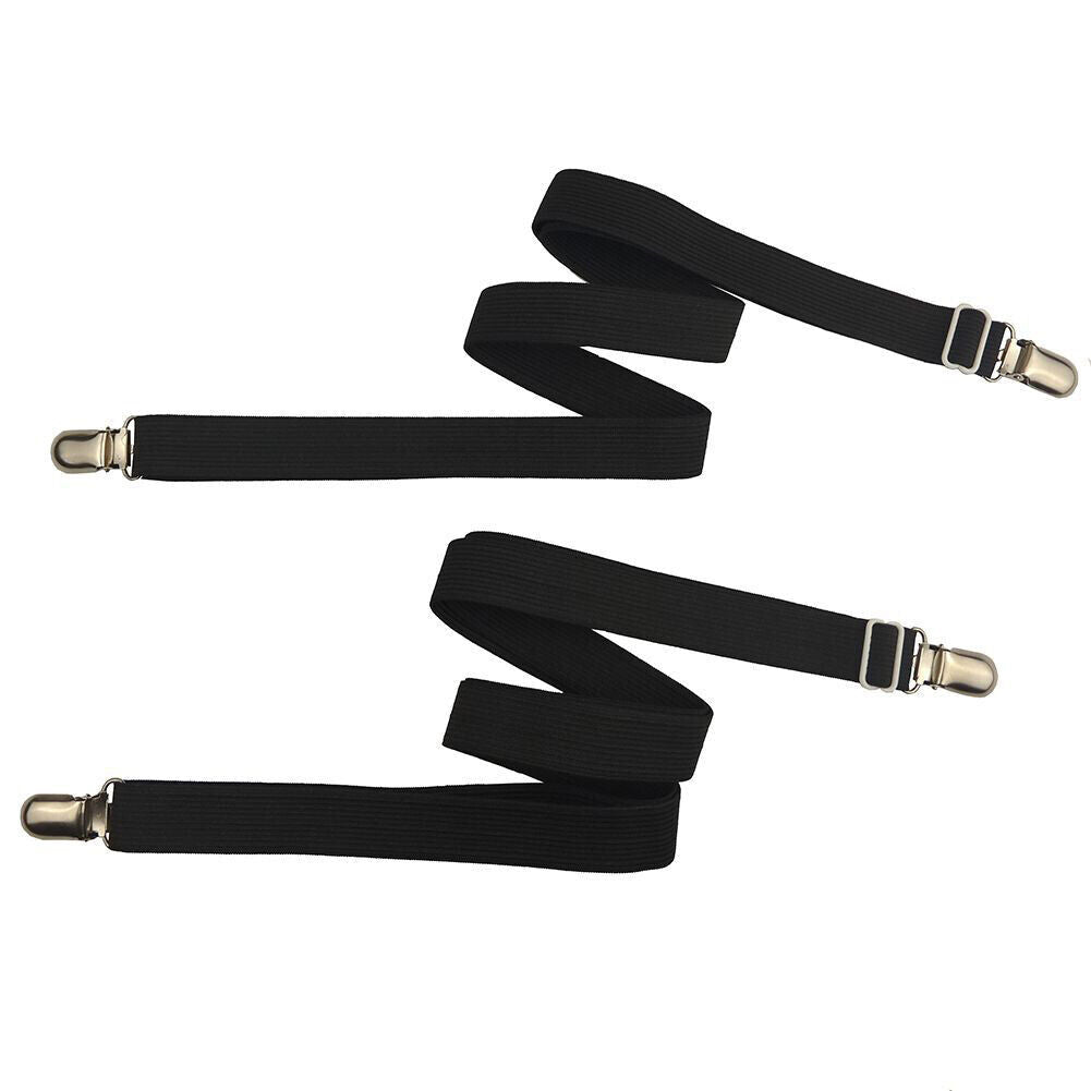 US 4-8 Pc Bed Fitted Clips Keep Bedsheets Mattress Sheet Grippers Holders Straps