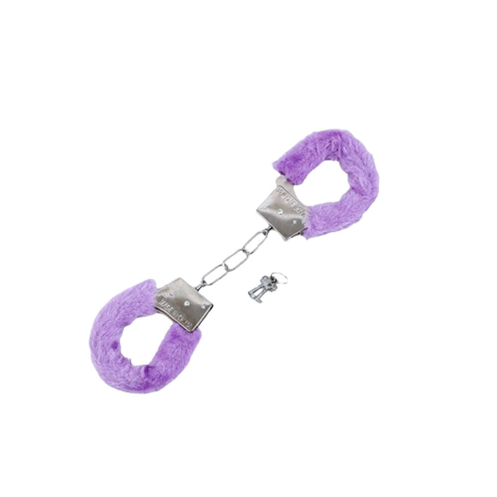 US 1-2Bdsm Couple Toy Restraint Wrist Hand Cuffs Bondage Lover Furry Adjustable