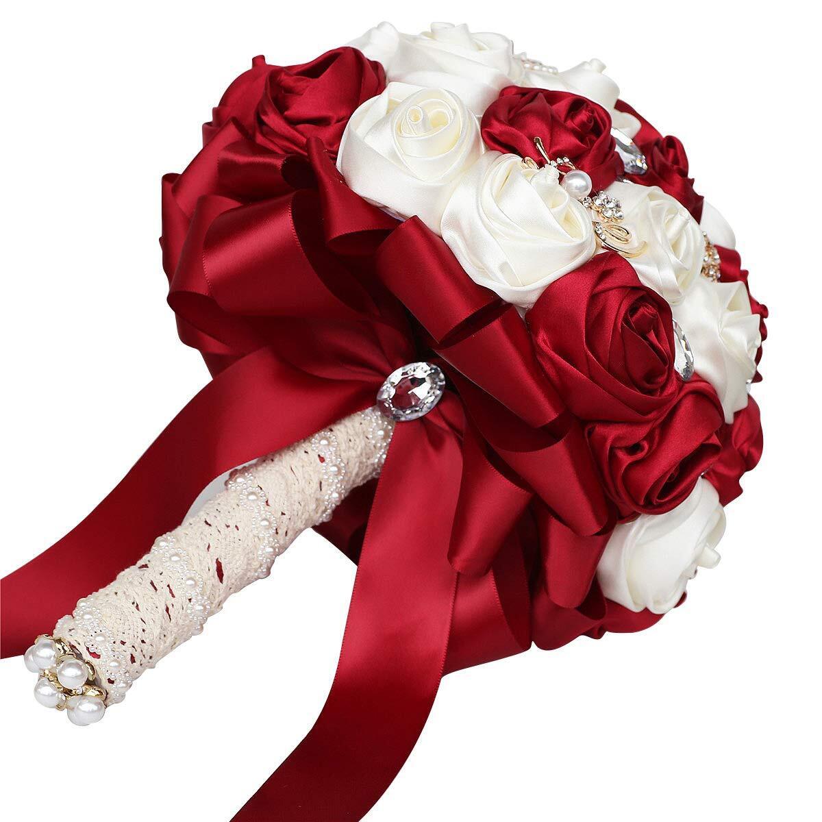 Wedding Bride Bridal Bouquet Brooch Bouquet Bridesmaid Valentine's Day Bouquet