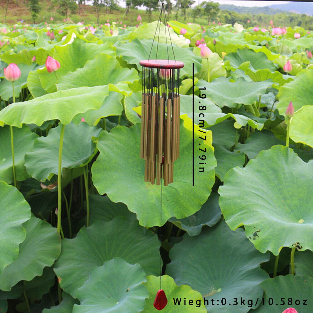 US 2-4 Pc Large Outdoor Premium Wind Chimes Outdoor Garden Home Patio Decoration