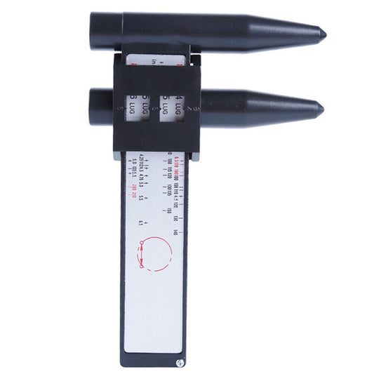 US Wheel Bolt Pattern Gauge Tool 4 5 6 8 Lug Pattern Measure Slide Hand Held