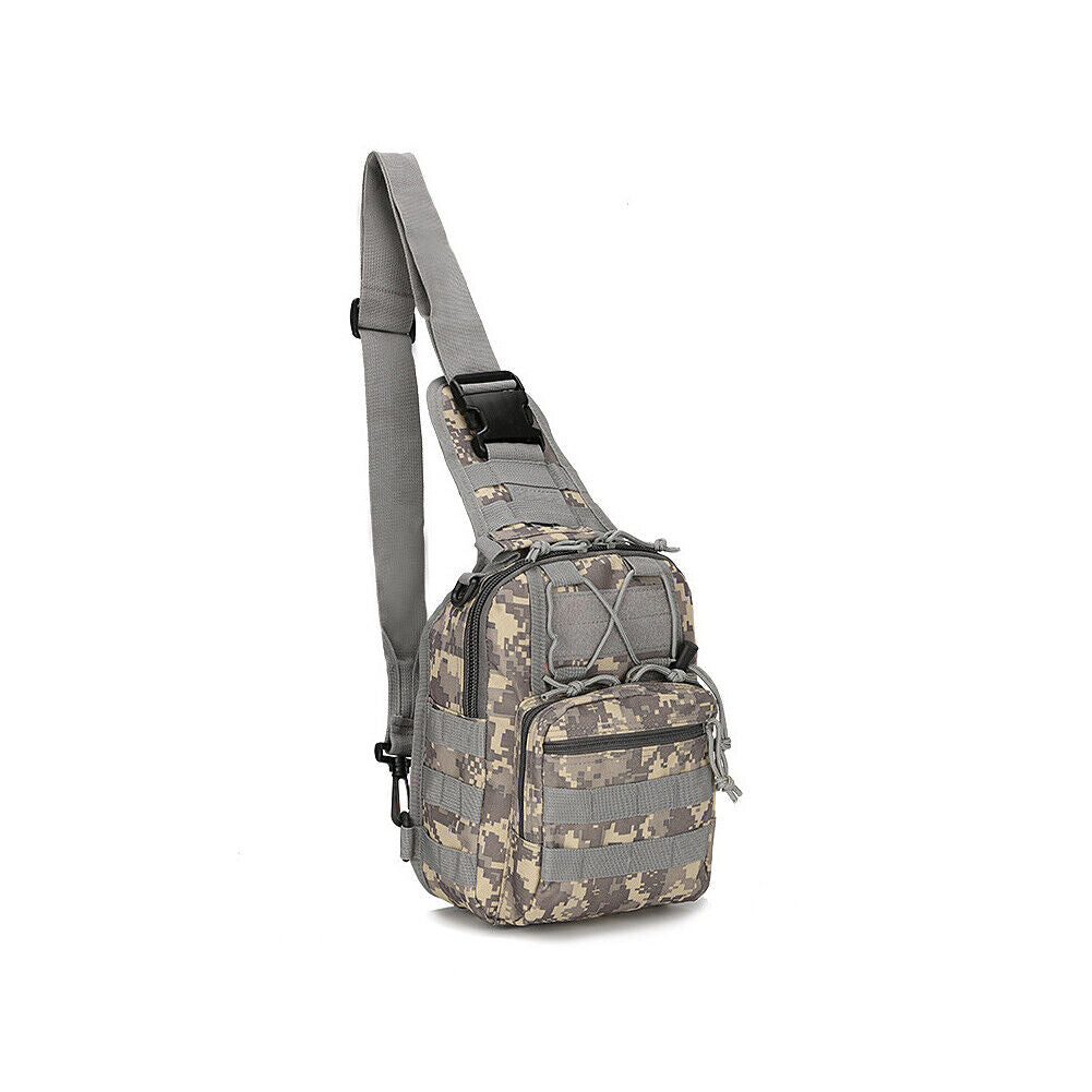 US Tactical Sling Bag for Men Small Military Rover Shoulder Backpack Chest Pack