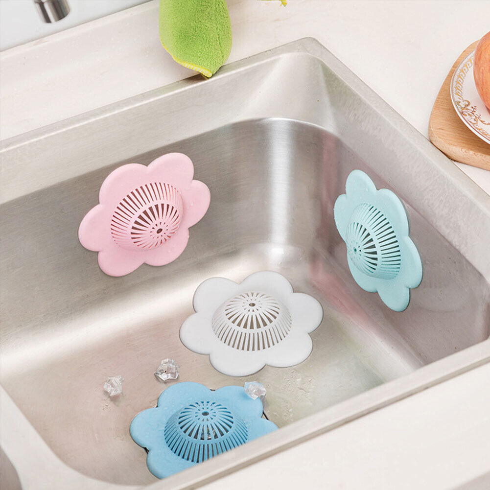 US Hair Catcher Silicone Hair Stopper Shower Drain Covers Bathtub Shower Drain