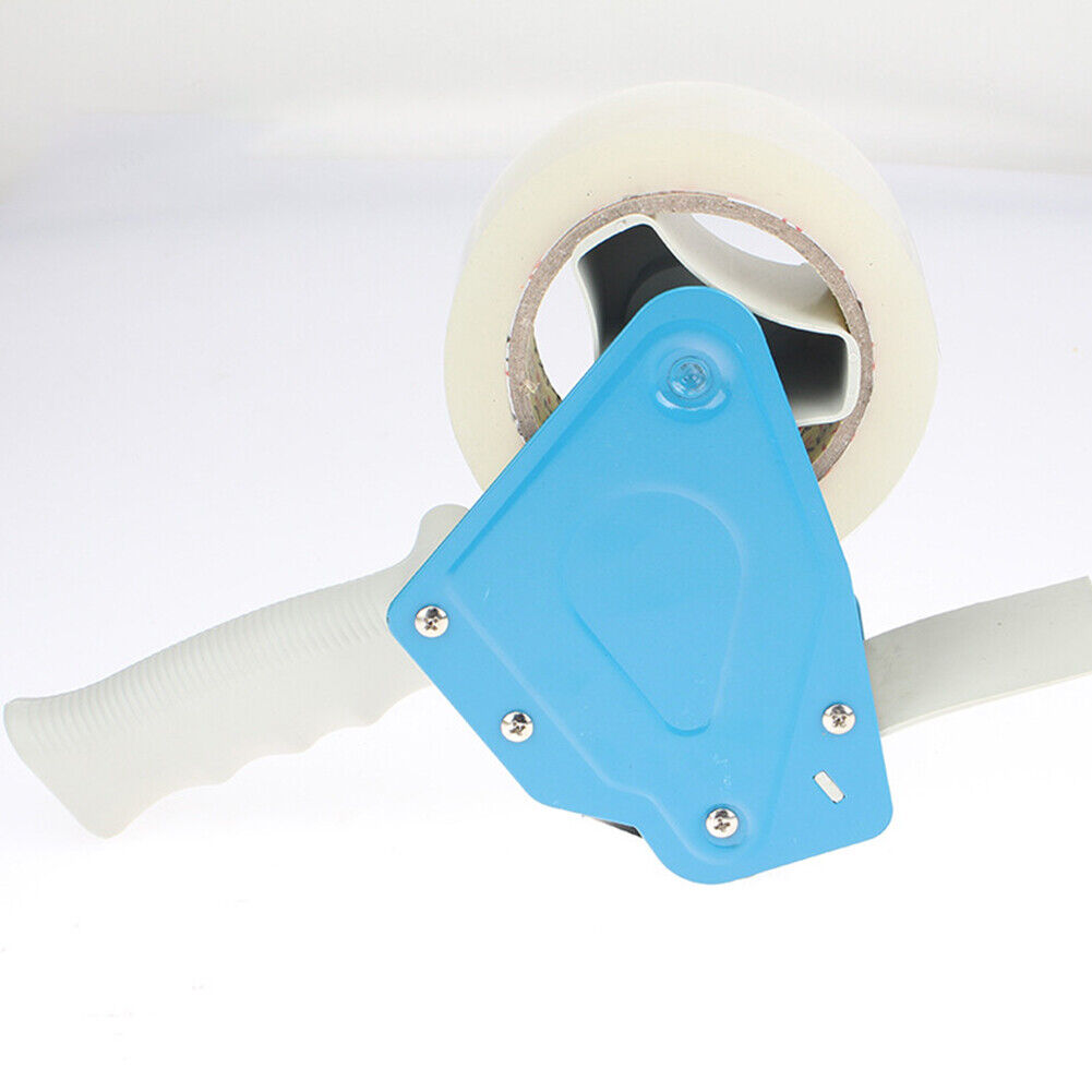 US 1-2Pc Heavy Duty Tape Dispenser Packing Machine Shipping Grip Sealing Cutter