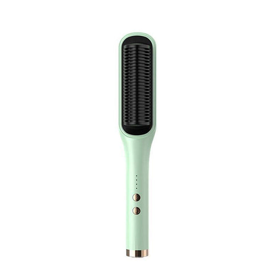 US Hair Straightener Comb Pro Electric Beard Straightening Heat Hot Comb Press