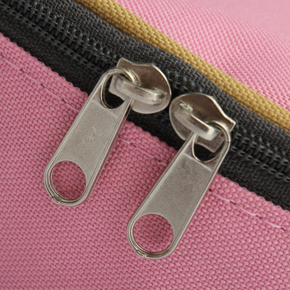 Large Capacity Multifunction Pencil Case Canvas Pen Pouch Cosmetic Makeup Bag