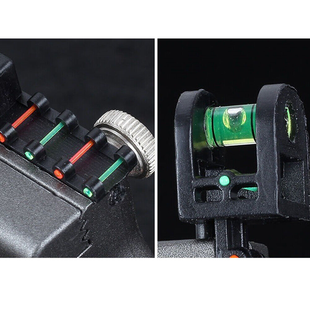 US 2-4 Pcs Professional Catapult Laser Slingshot Hunting Rubber Aim Point Target