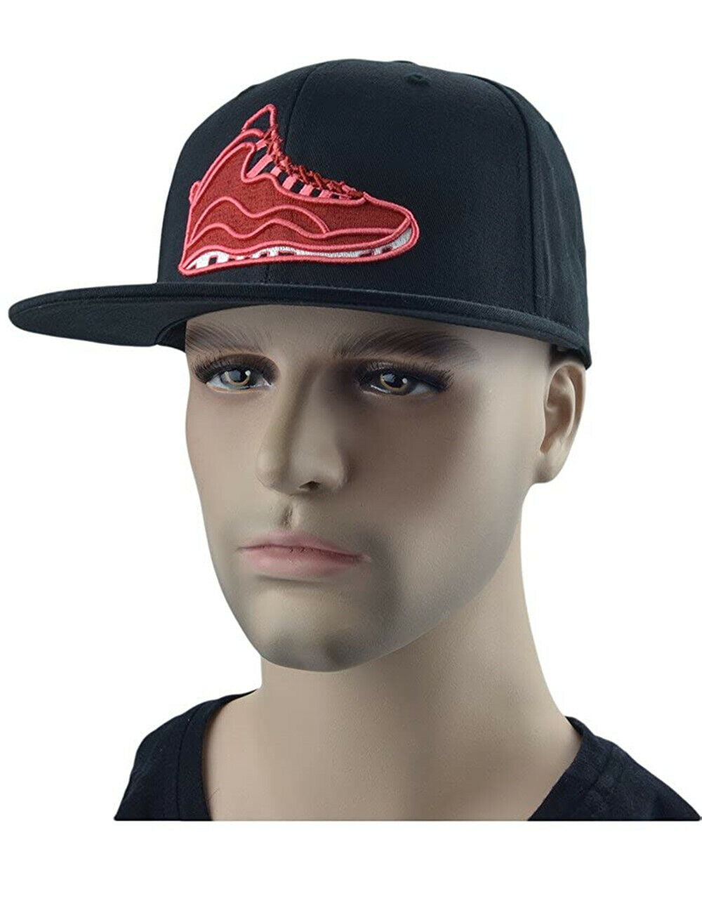 Unisex Embroidered Snapback Cap Adjustable Hip Hop Hat Baseball Cap