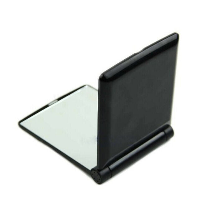 Makeup Cosmetic Folding Portable Compact Pocket Mirror with 8 LED Lights Lamps