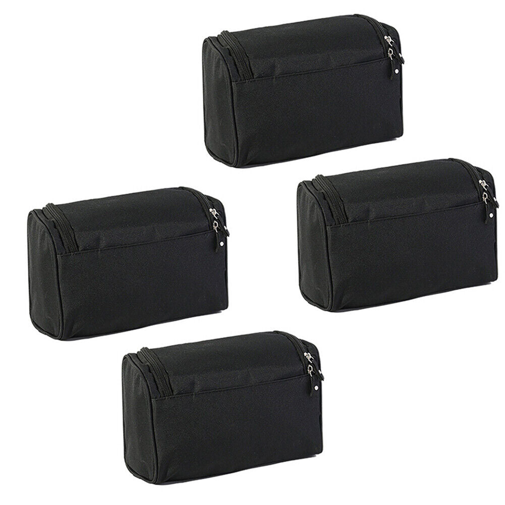 US 2-4 Pc Toiletry Bag Hanging Kit Wash Resistant Portable Makeup Organizer Case