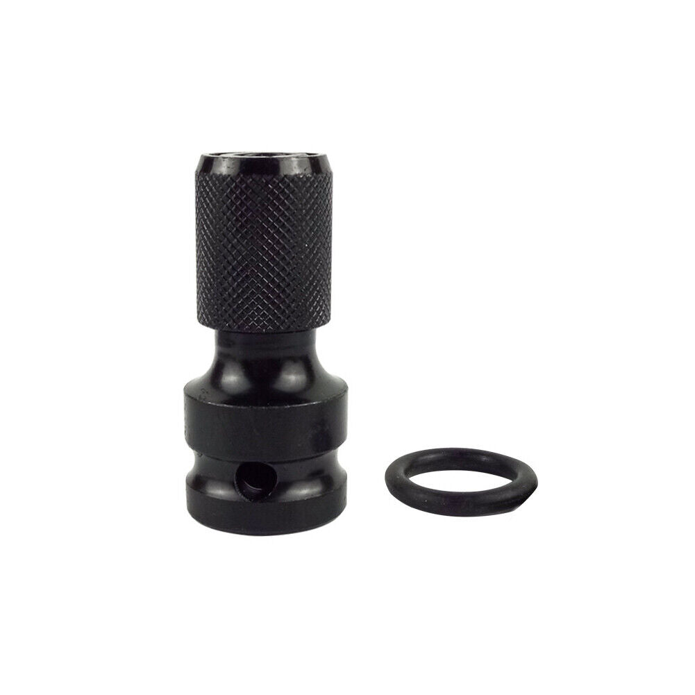US 2-4 Pcs  1/2" Drive To 1/4" Socket Adapter Hex Drill Chuck Change