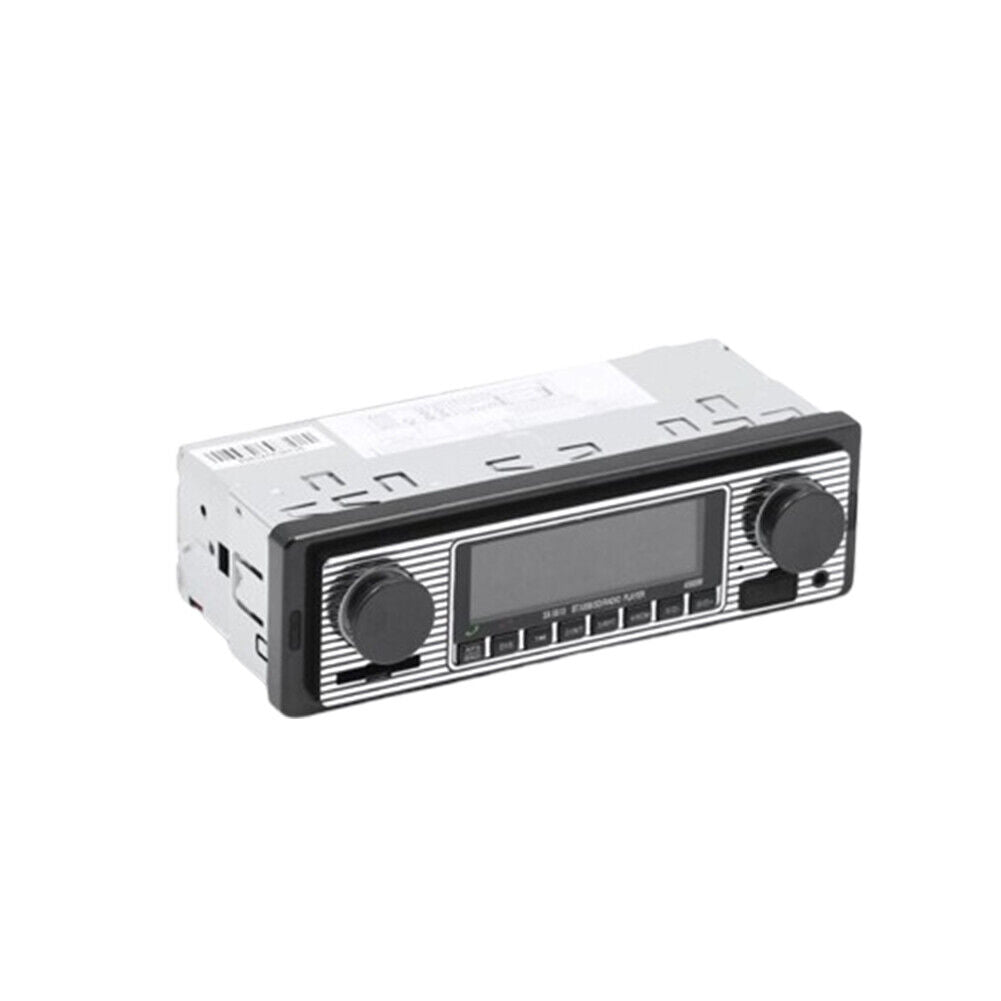 US Bluetooth Vintage Car FM Radio MP3 Player USB Stereo Audio Receiver AUX