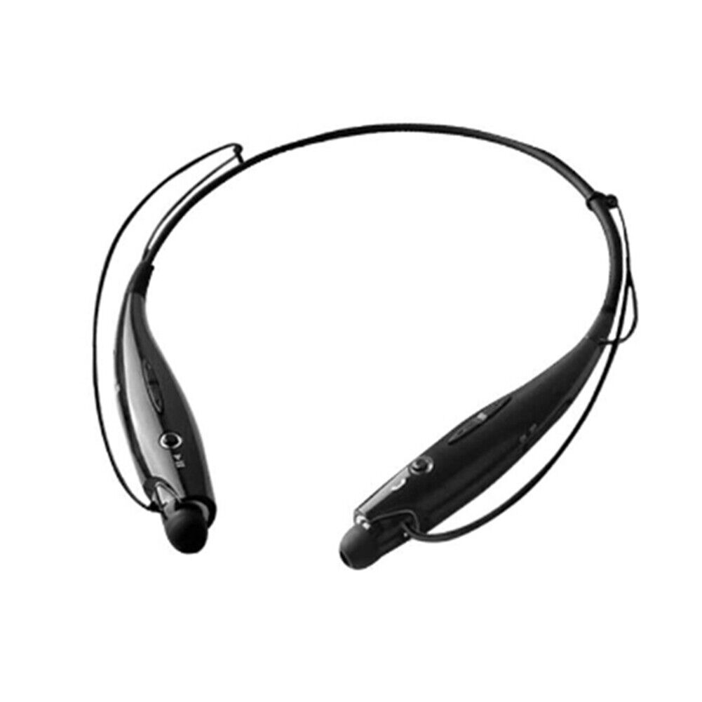 1-2Pc Bluetooth Neckband Wireless Headphones Mic Headset Stereo Earbuds Earphone