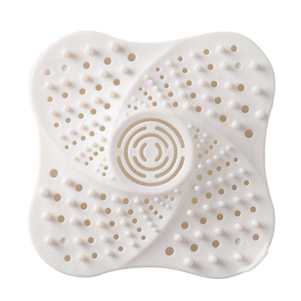 US 4-8 Pack Bathroom Drain Cover Hair Catcher Drain Strainer Covers Sink Filter